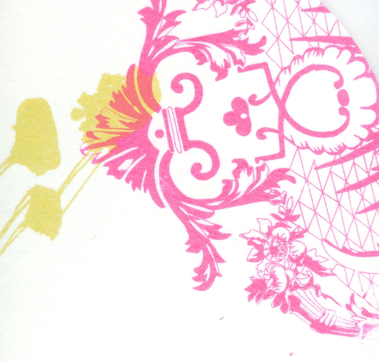 A La Carte ornamental wallpaper