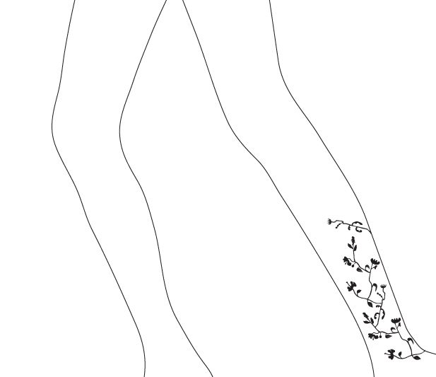 Wolford tights pattern